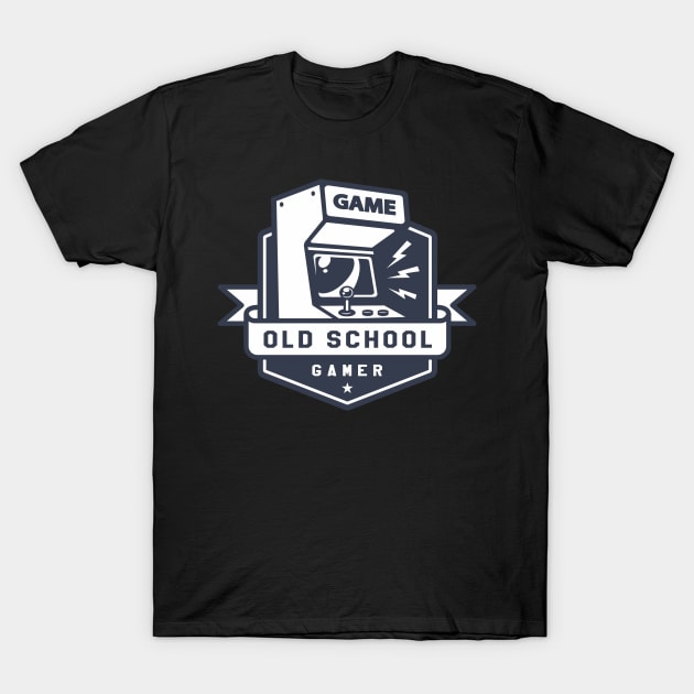 Old school gamer T-Shirt by GAMINGQUOTES